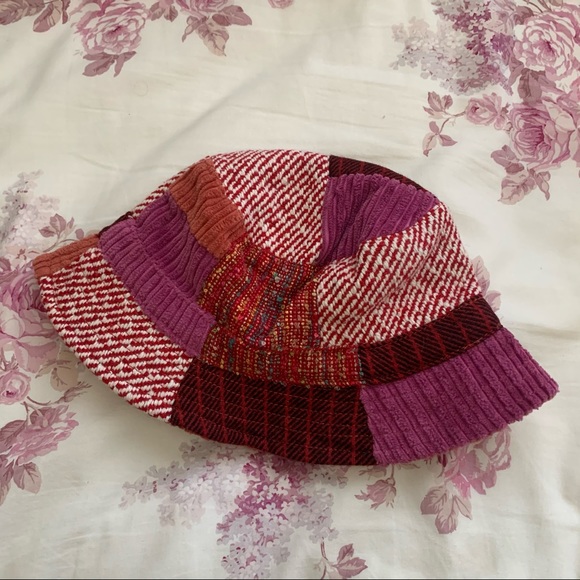 Urban Outfitters Accessories - Patchwork Corduroy Bucket Hat